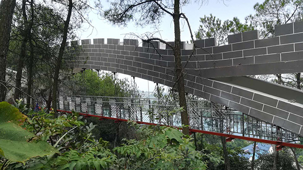 重慶玻璃橋客戶(hù)見(jiàn)證